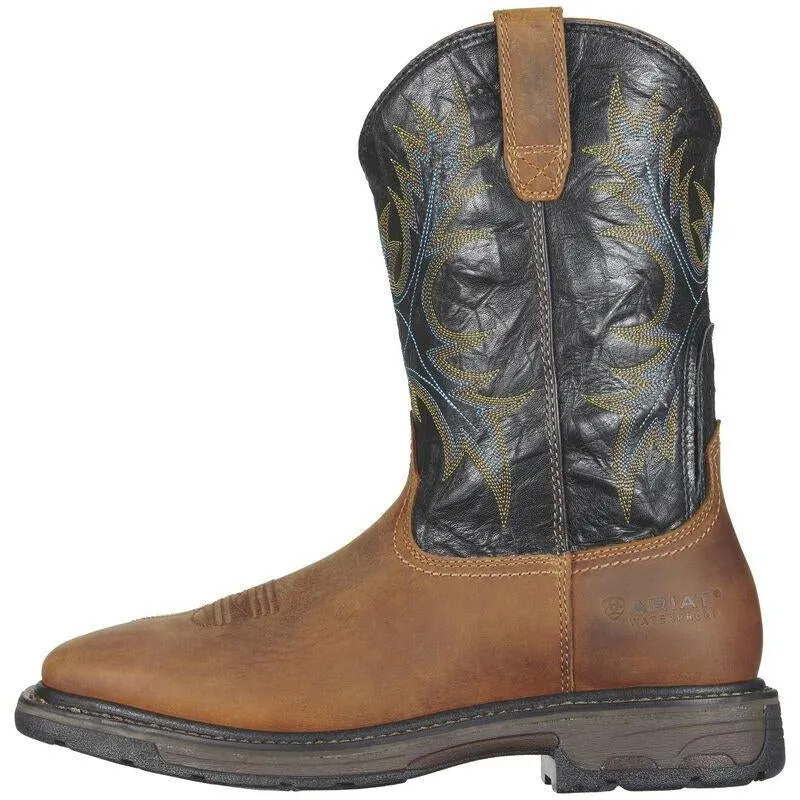 Ariat Men's WorkHog 11" Wide Square Steel Toe Western Work Boot - 10010133