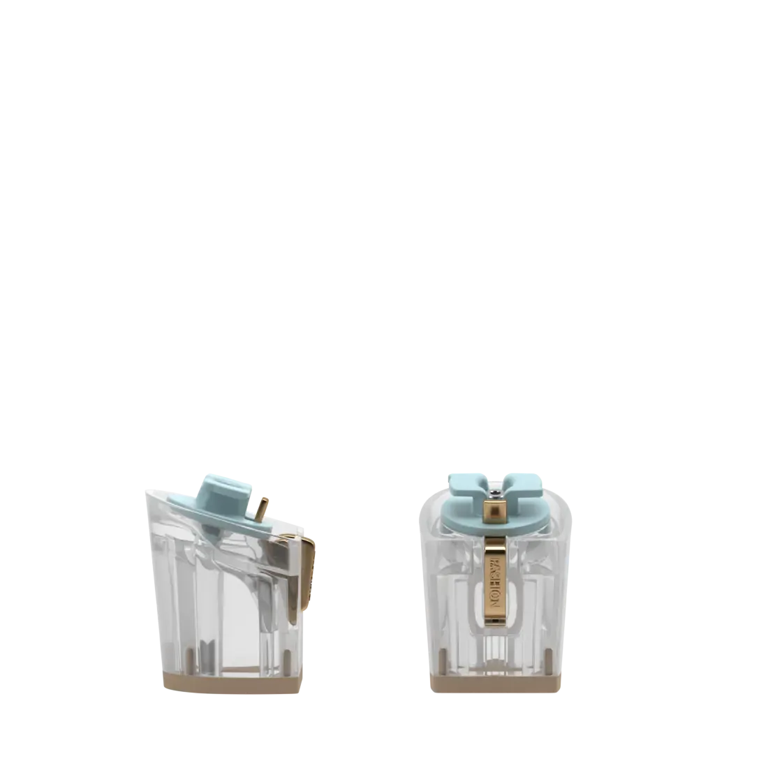Block Heel Kit 3 Transparent
