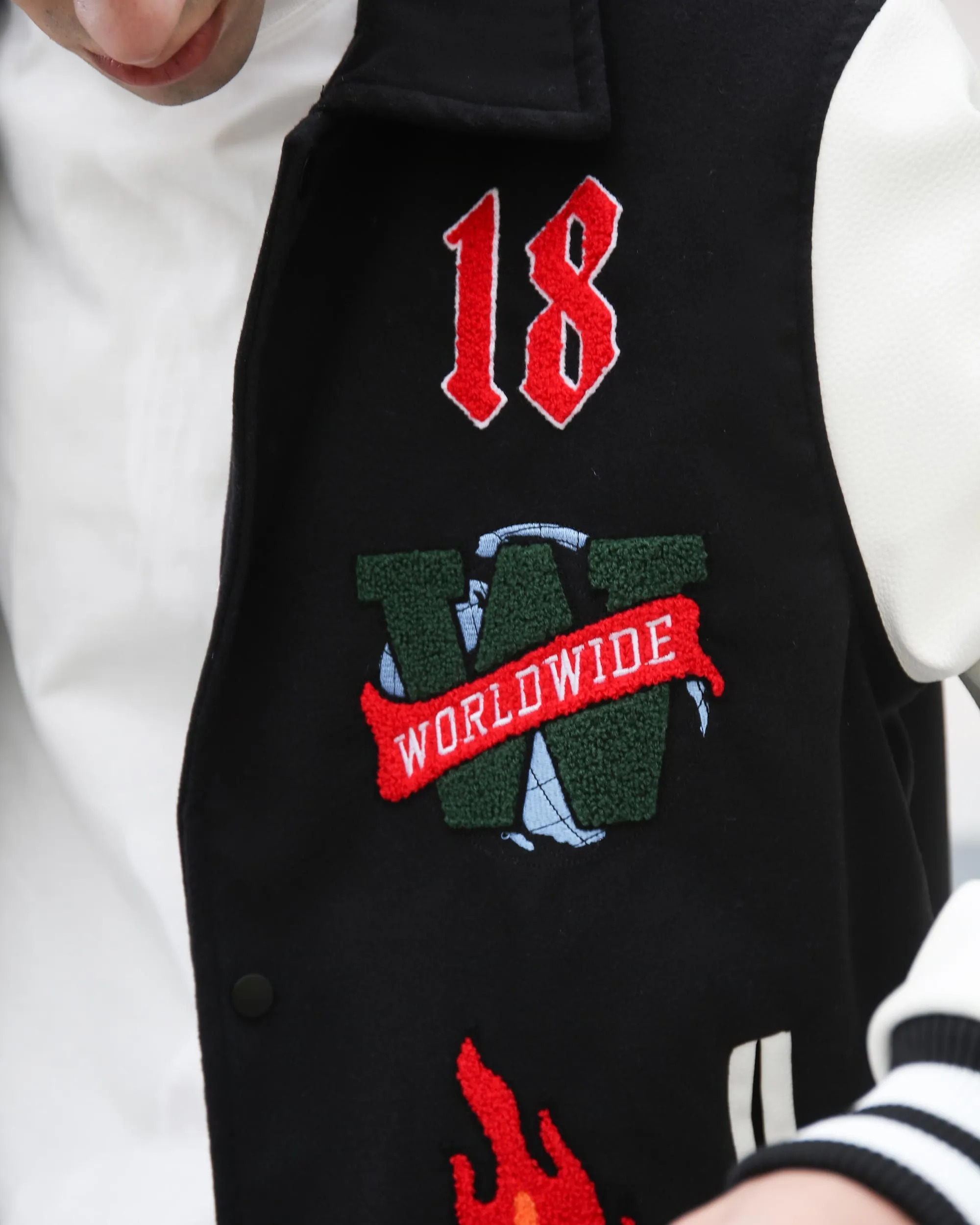 Classic Varsity Baseball Jacket-Mexico Local Delivery