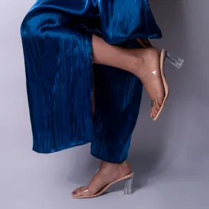 Clear Nude Heels