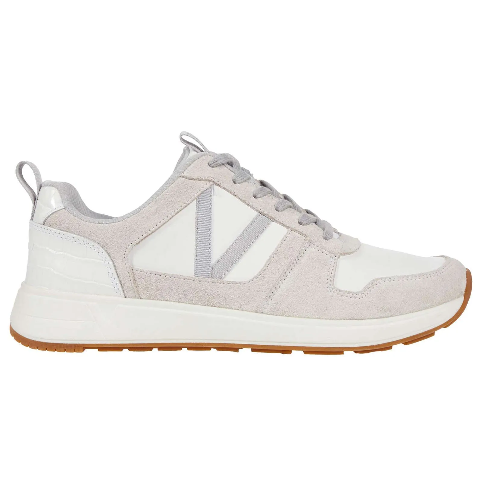 Curran Rechelle Leather Suede Women's Low Top Trainers