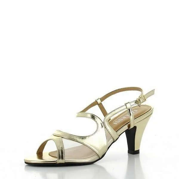 Dalessi Deva Gold Sandals