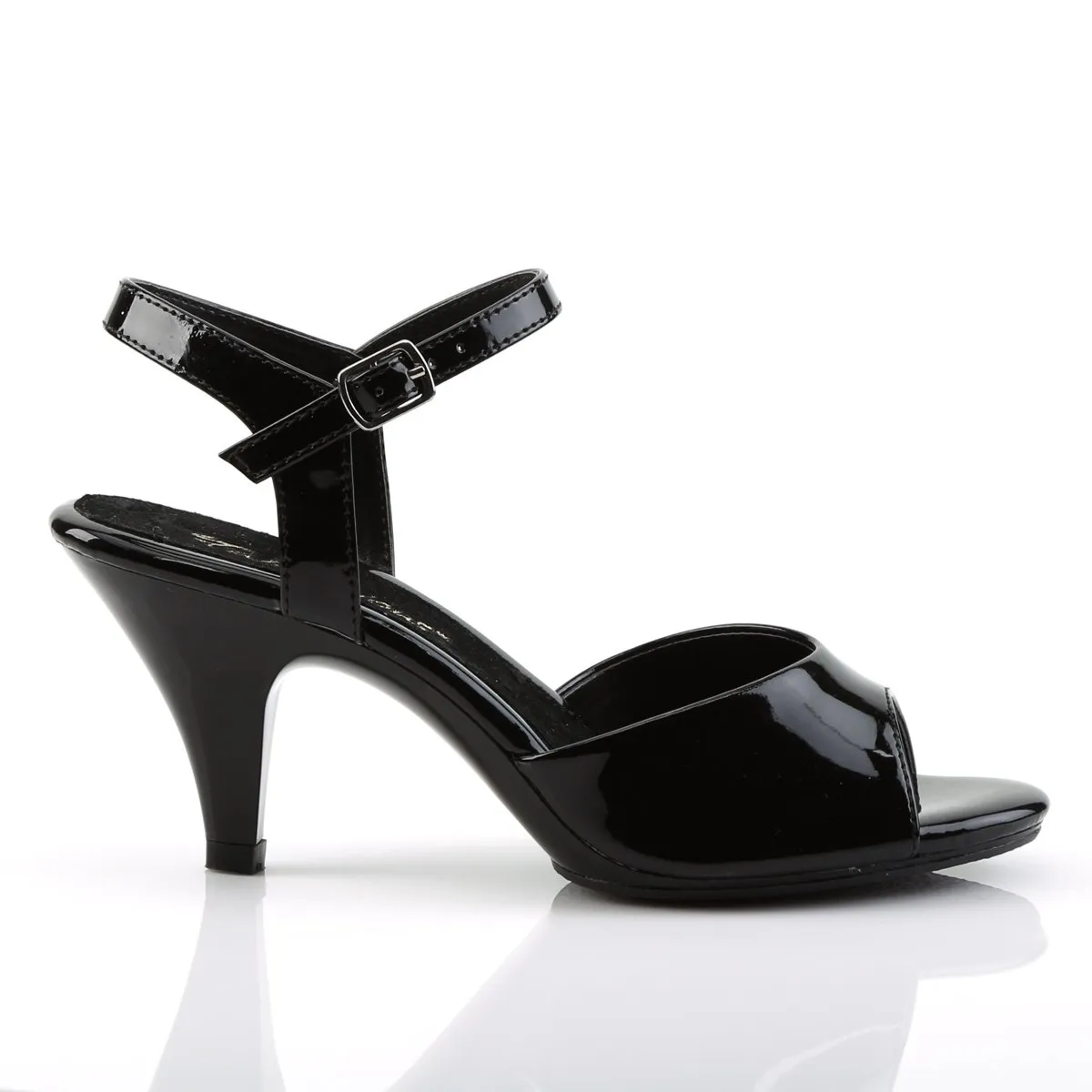 Fabulicious Belle-309-Black-Size 8-Clearance