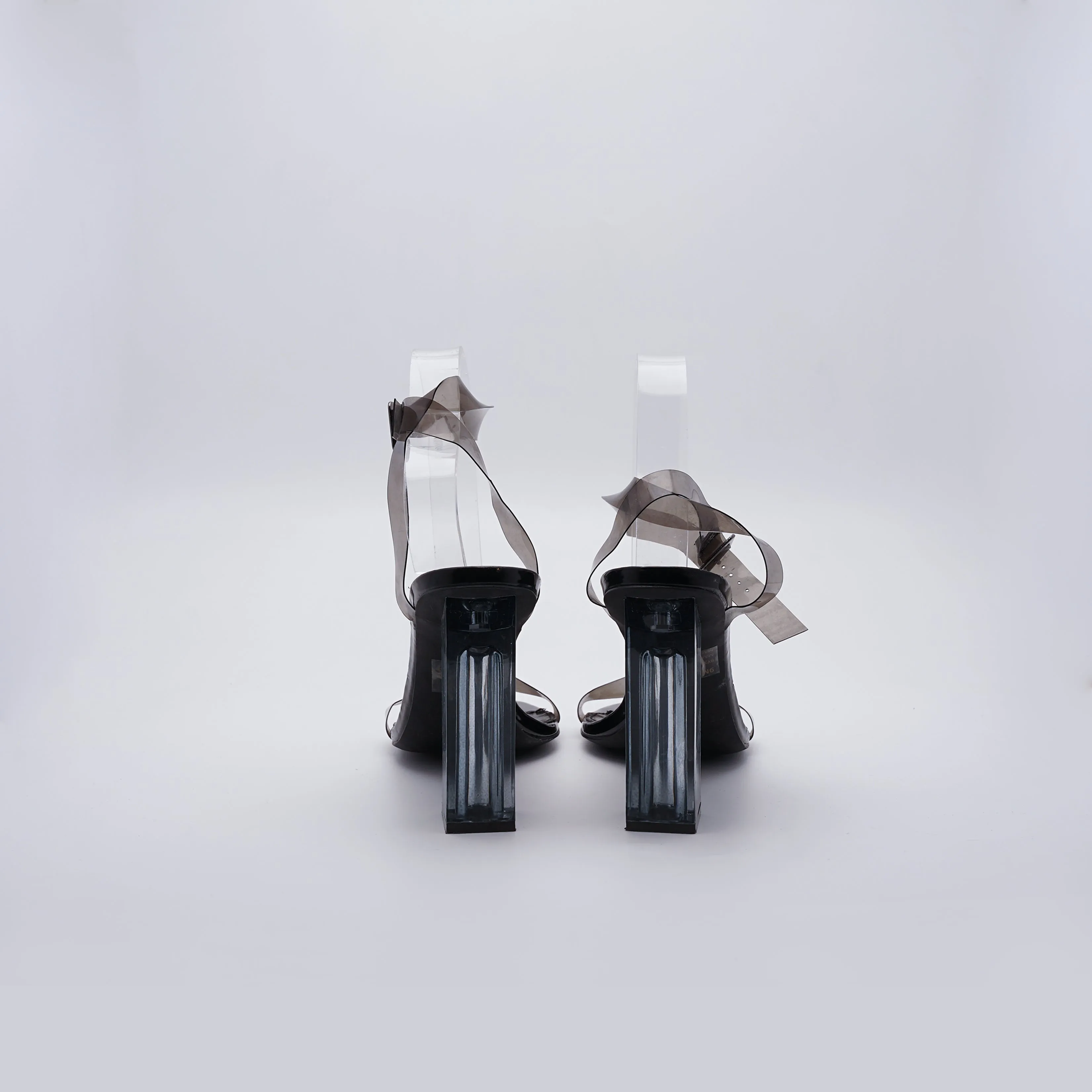 Fashion Nova Transparent Block heel