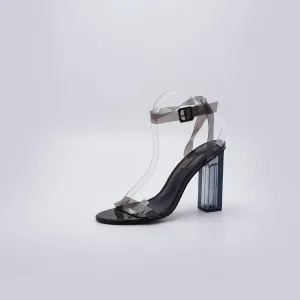Fashion Nova Transparent Block heel