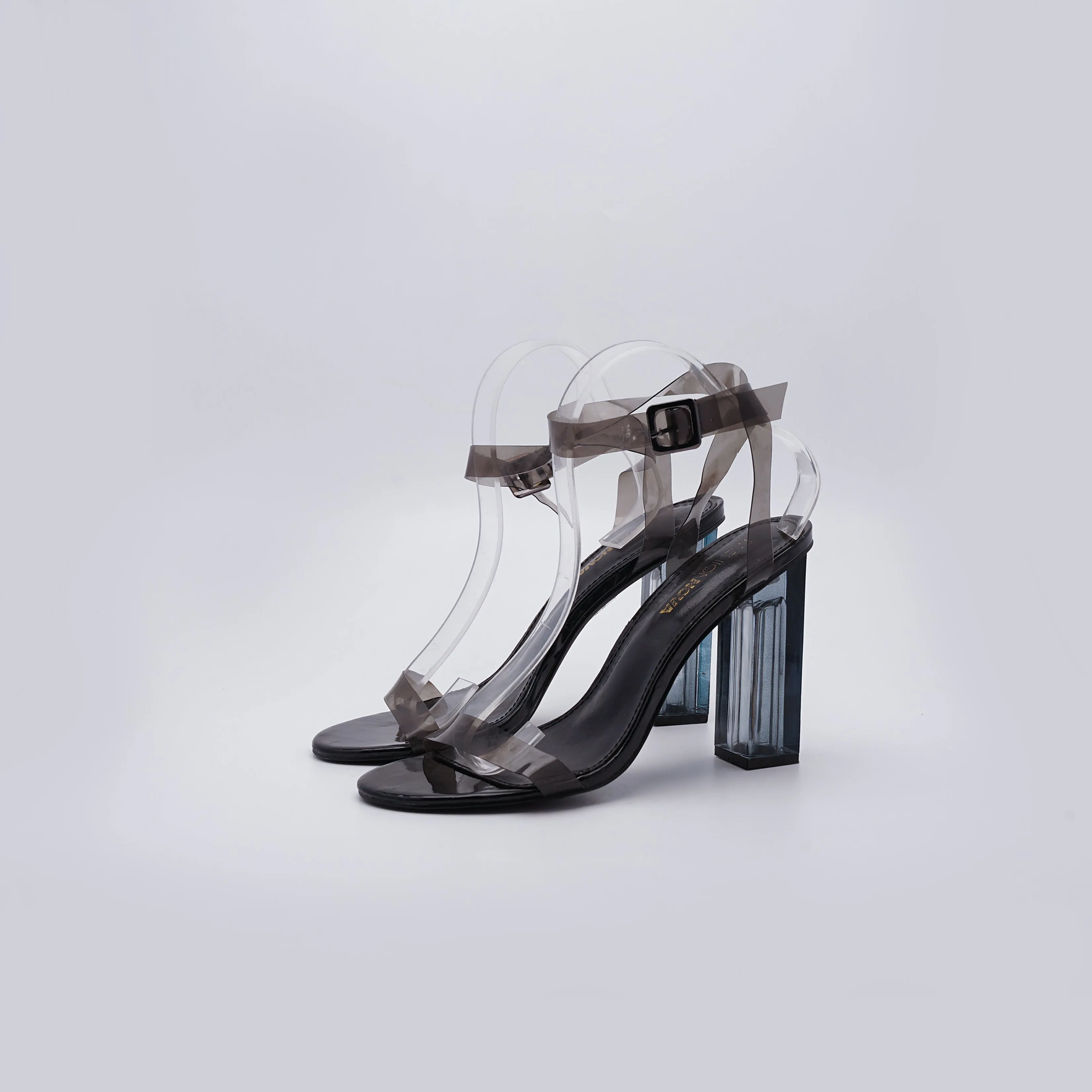 Fashion Nova Transparent Block heel
