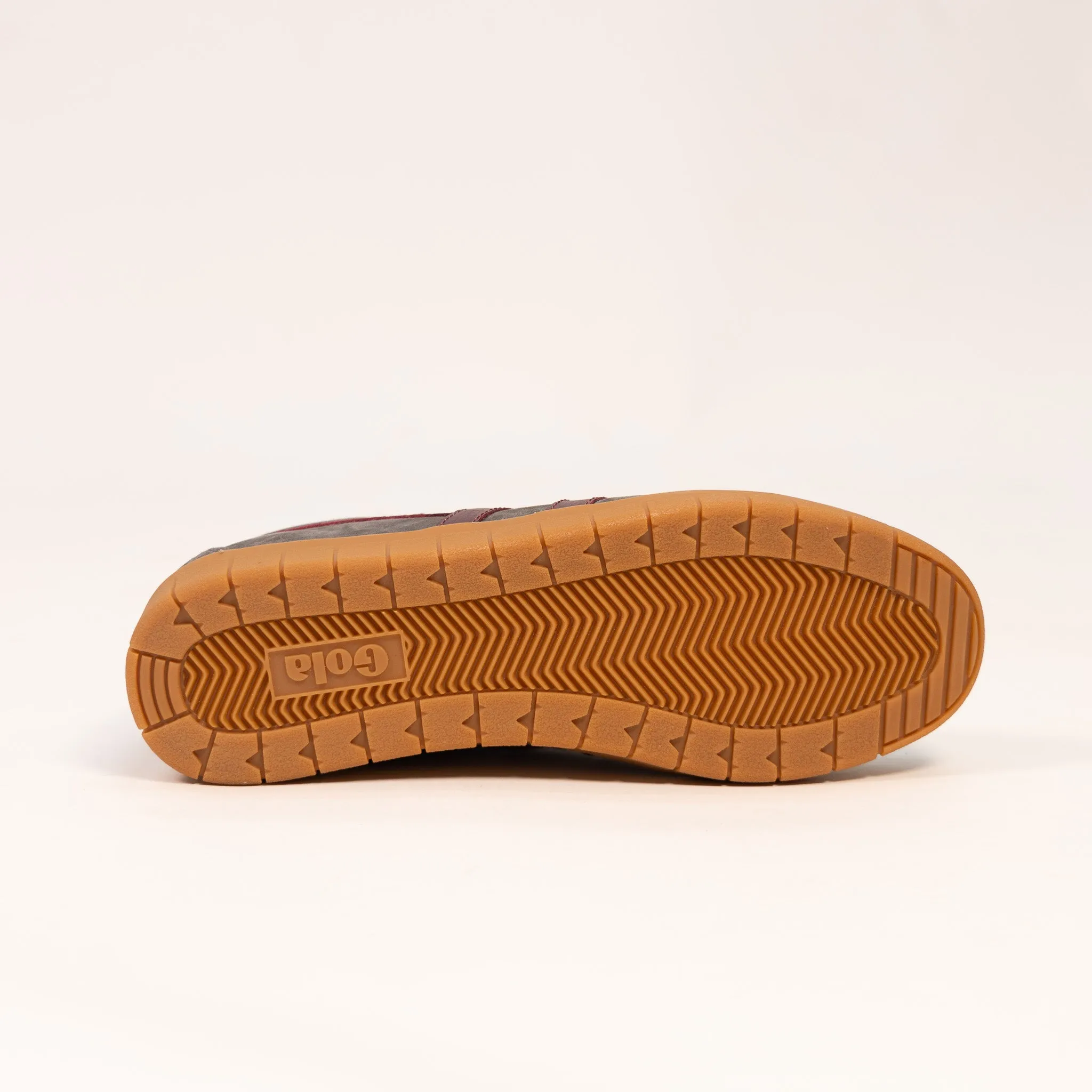 Gola Hurricane Suede - Ash/Burgundy/Navy/Gum