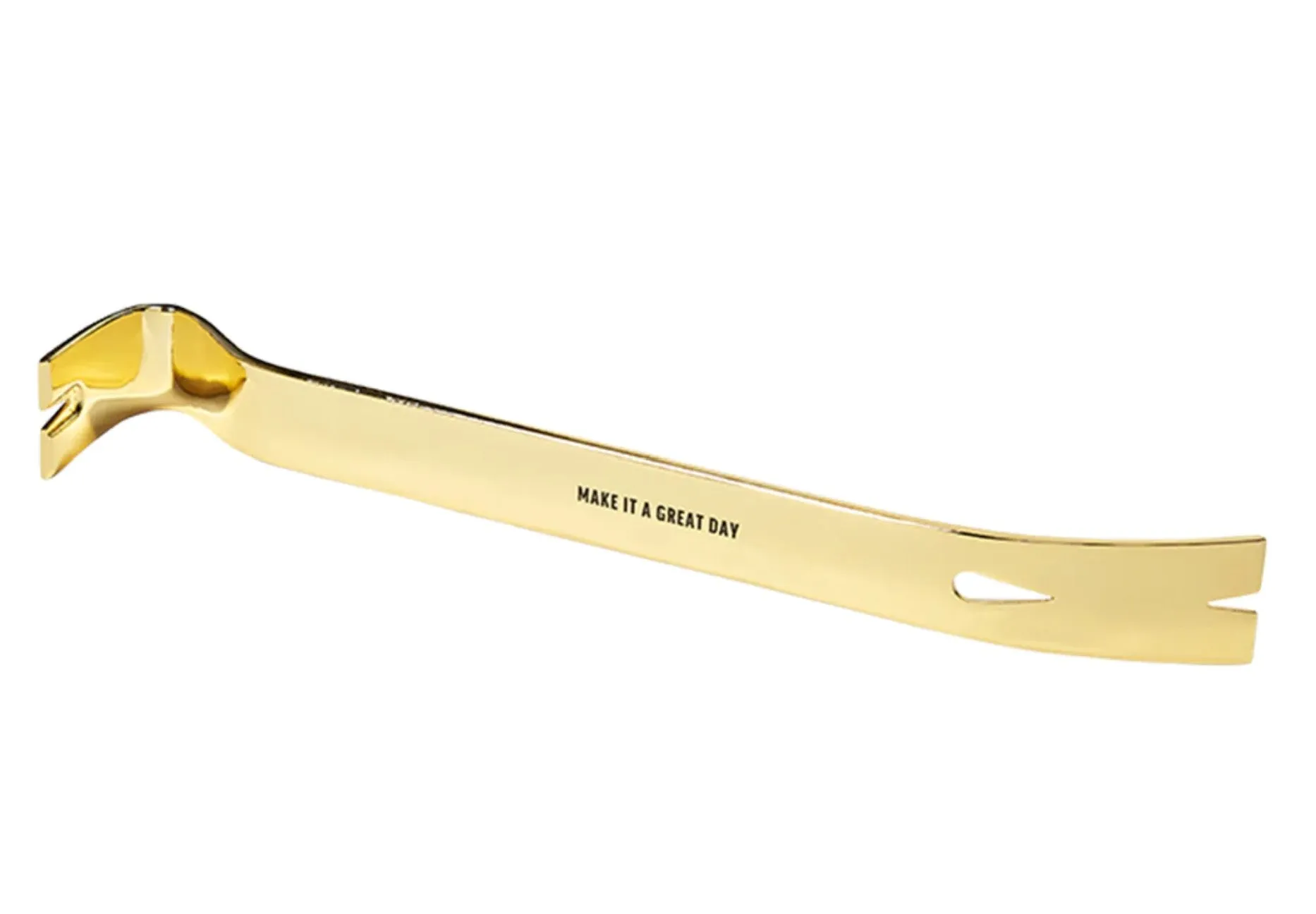 Gold Crowbar by Ben Baller