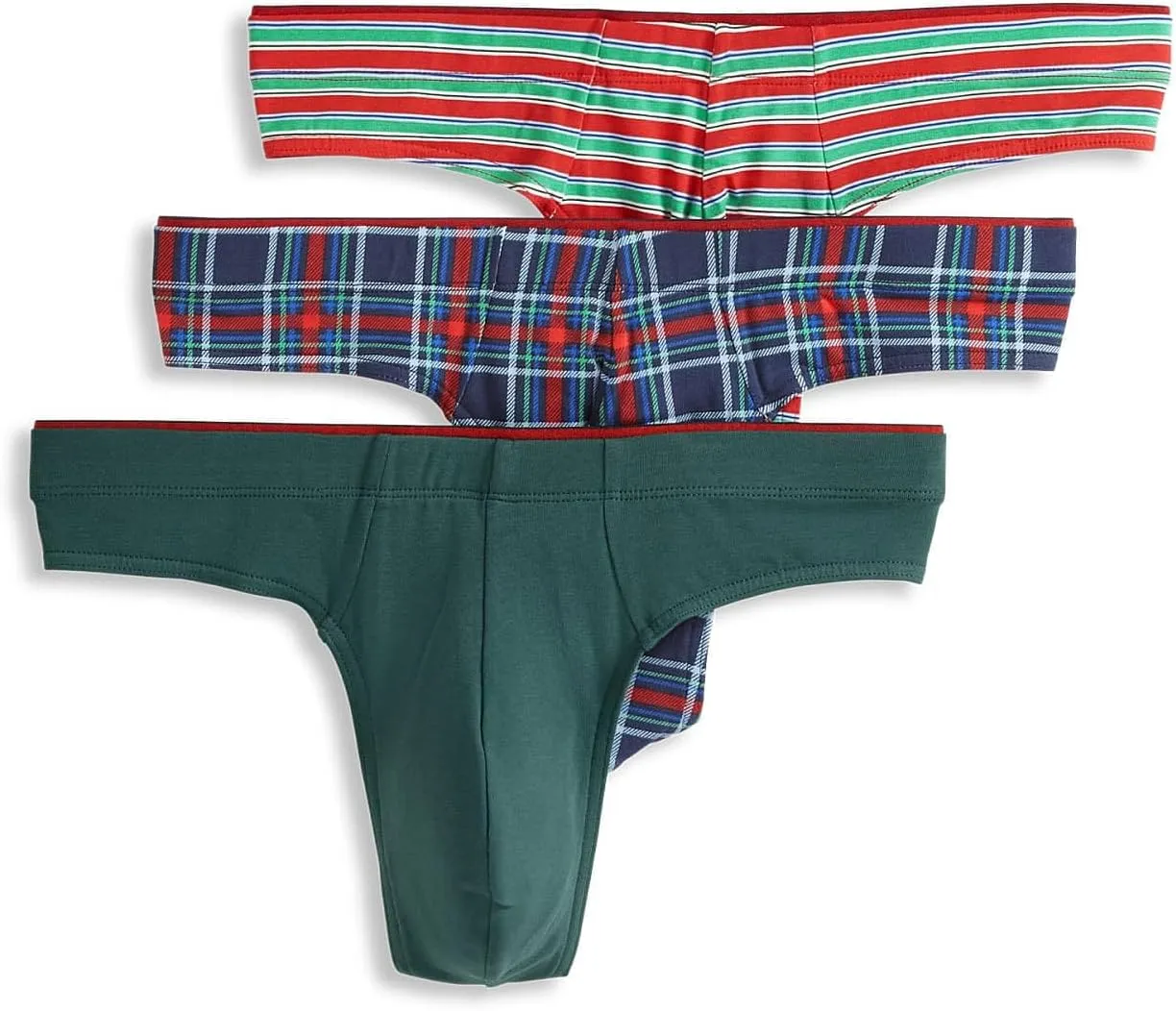 Jockey Men's Underwear True Style Thong - 3 Pack