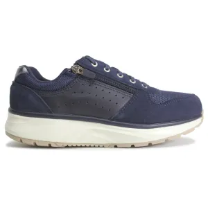 Joya Dynamo Zip Leather Textile Women's Low Top Trainers
