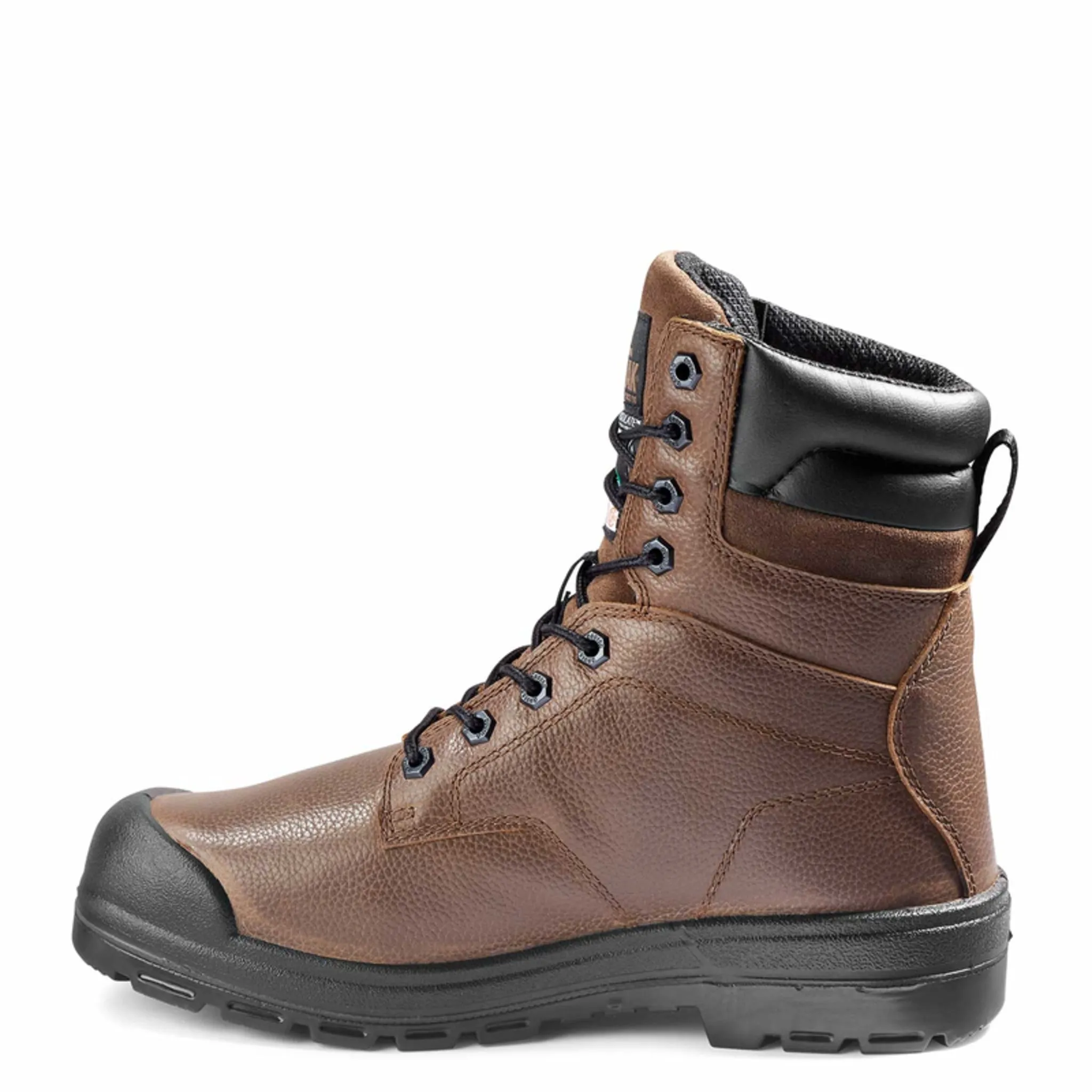 Kodiak Men's 8" Greb Steel Toe Safety Work Boots – Full Grain Leather, Thinsulate Insulation, Slip & Oil Resistant Outsole, CSA Approved | Sizes 7-15