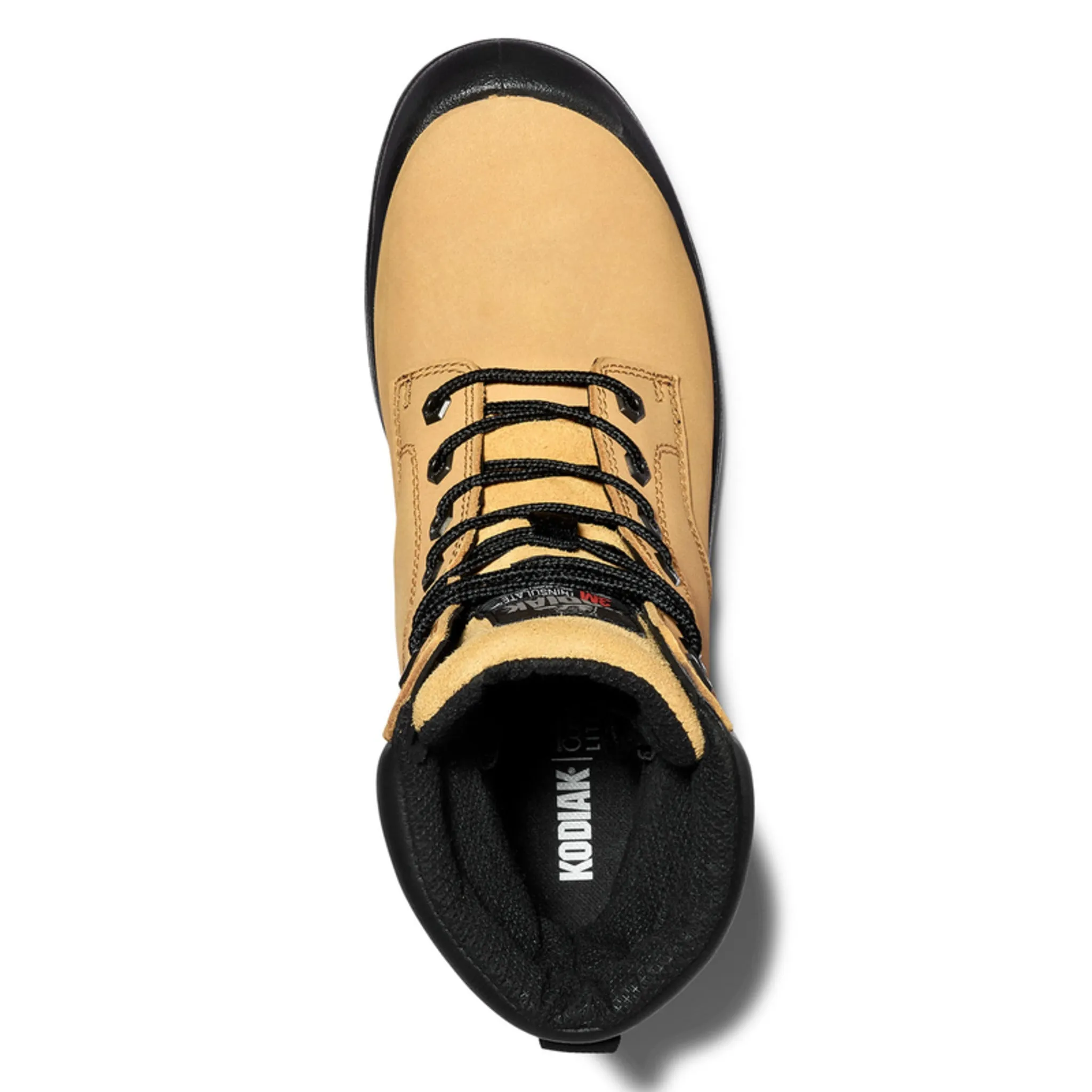 Kodiak Men's 8" Greb Steel Toe Safety Work Boots – Full Grain Leather, Thinsulate Insulation, Slip & Oil Resistant Outsole, CSA Approved | Sizes 7-15