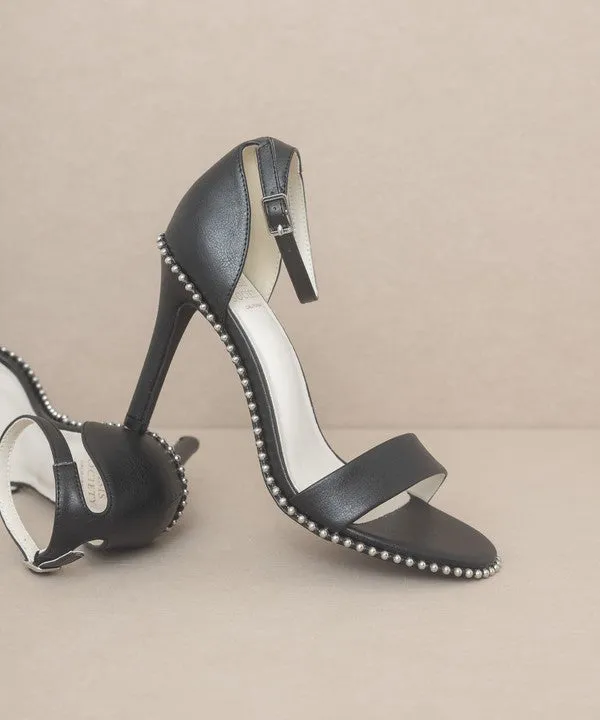 Living On The Edge Open Toe High Heels