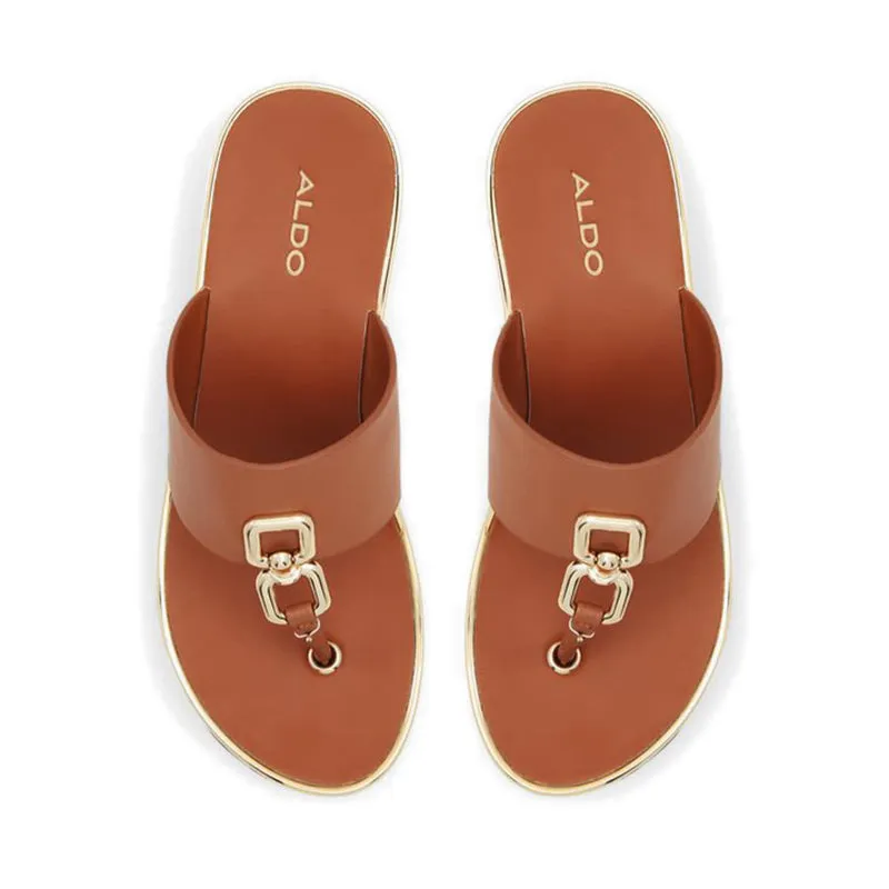 Maesllan Women's Beach Sandals - Brown