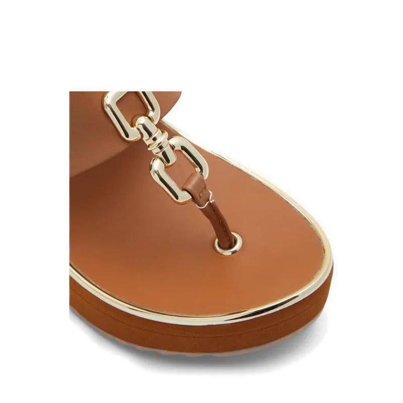 Maesllan Women's Beach Sandals - Brown