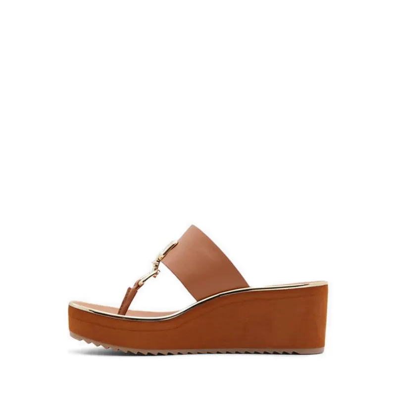 Maesllan Women's Beach Sandals - Brown