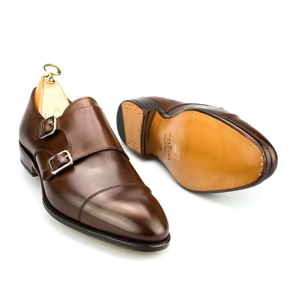 Men's Brown Monk Strap Shoes