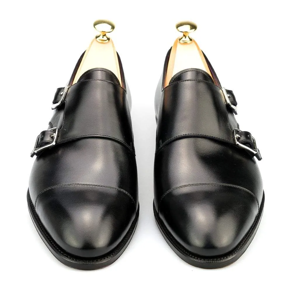 Men's Brown Monk Strap Shoes