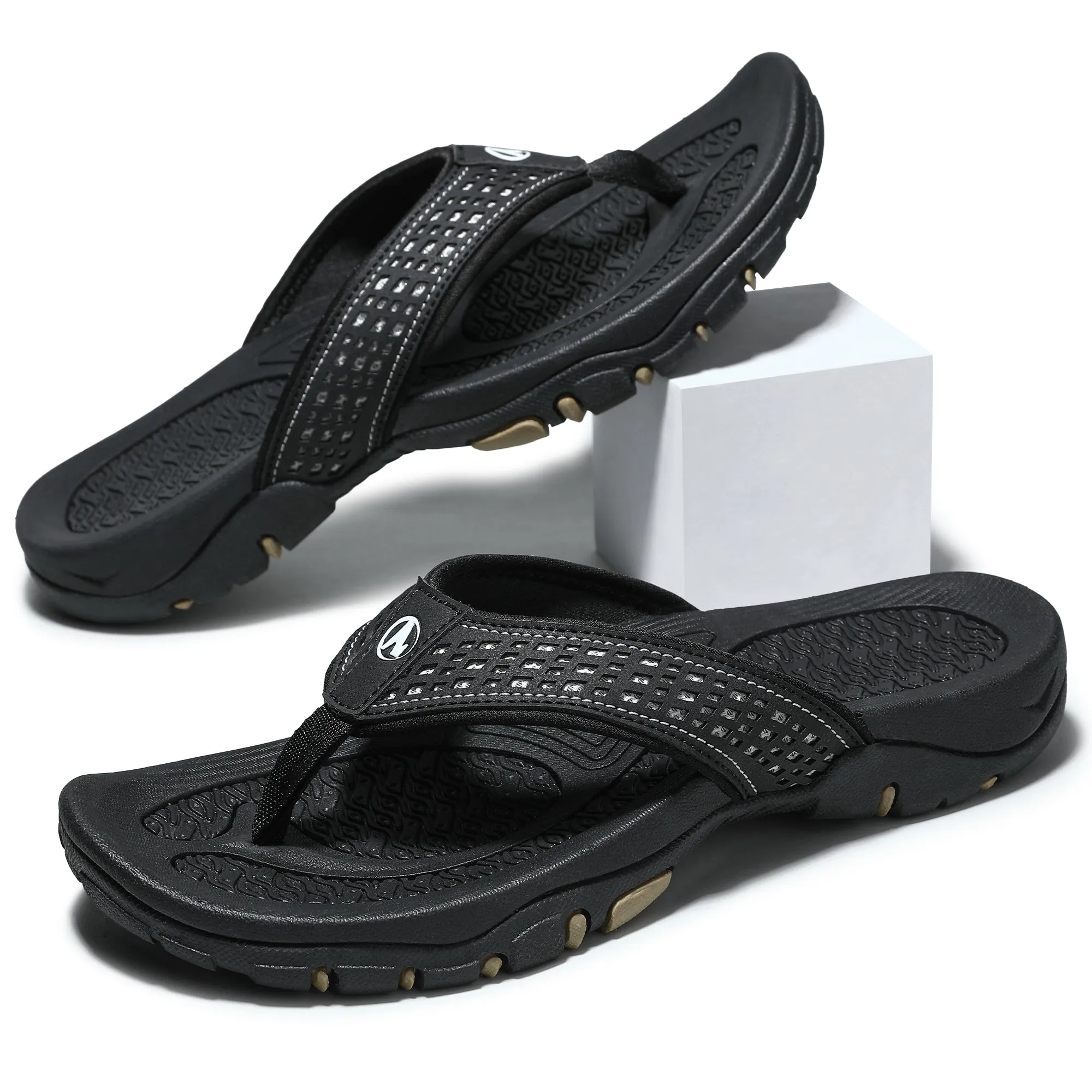 Mens Thong Sandals Indoor and Outdoor Beach Flip Flop