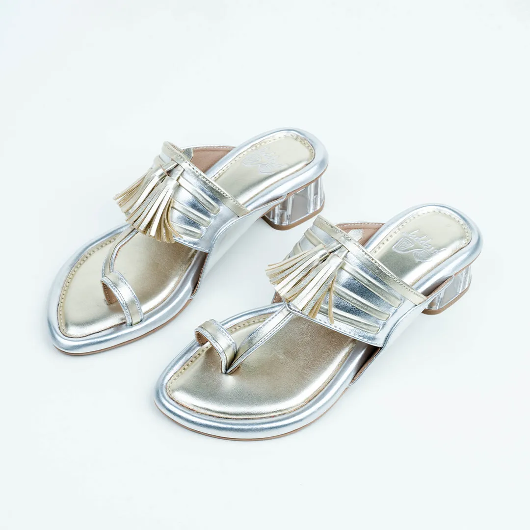 Modern Kolhapuri With Block Heel