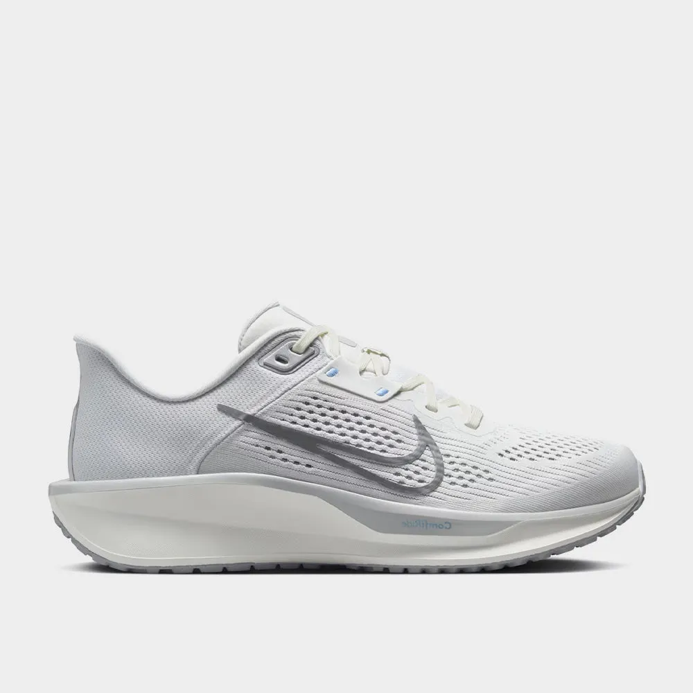 Nike Women's Quest 6 Performance Running Grey/white _ 183212 _ Grey