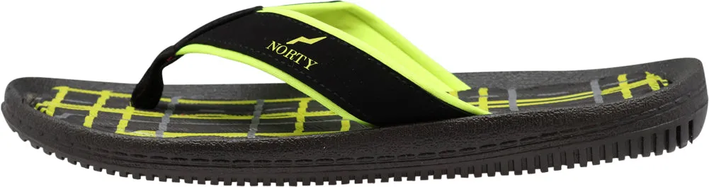NORTY Men's Sandals for Beach, Casual, Outdoor & Indoor Flip Flop Thong Shoe