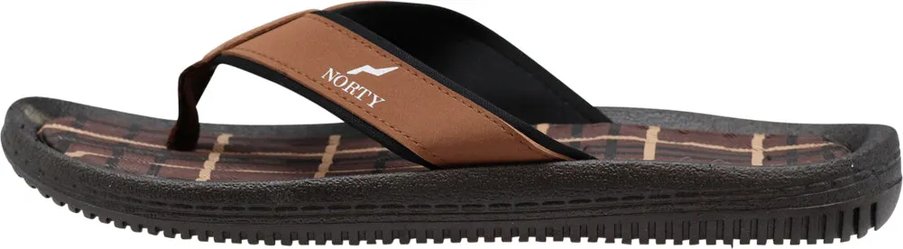 NORTY Men's Sandals for Beach, Casual, Outdoor & Indoor Flip Flop Thong Shoe
