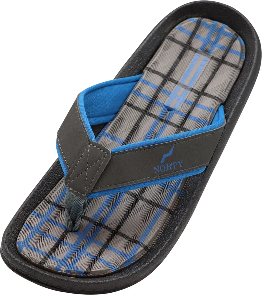 NORTY Men's Sandals for Beach, Casual, Outdoor & Indoor Flip Flop Thong Shoe
