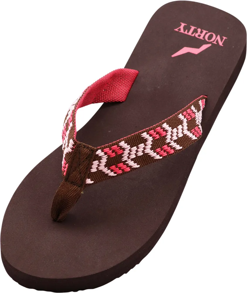NORTY Women's Flip Flop Thong Beach Pool Casual Sandal