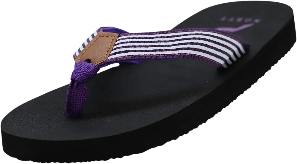 NORTY Women's Flip Flop Thong Beach Pool Casual Sandal