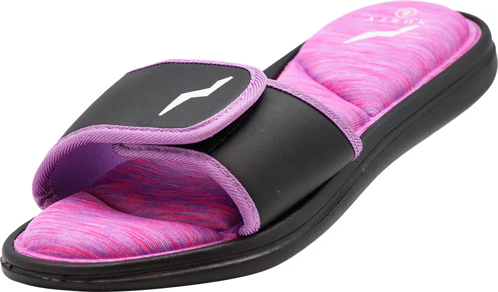 NORTY Women's Memory Foam Footbed Sandals - Runs 1 Size Small