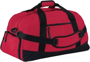 Port Authority - Basic Large Duffel. BG980, Red, OSFA