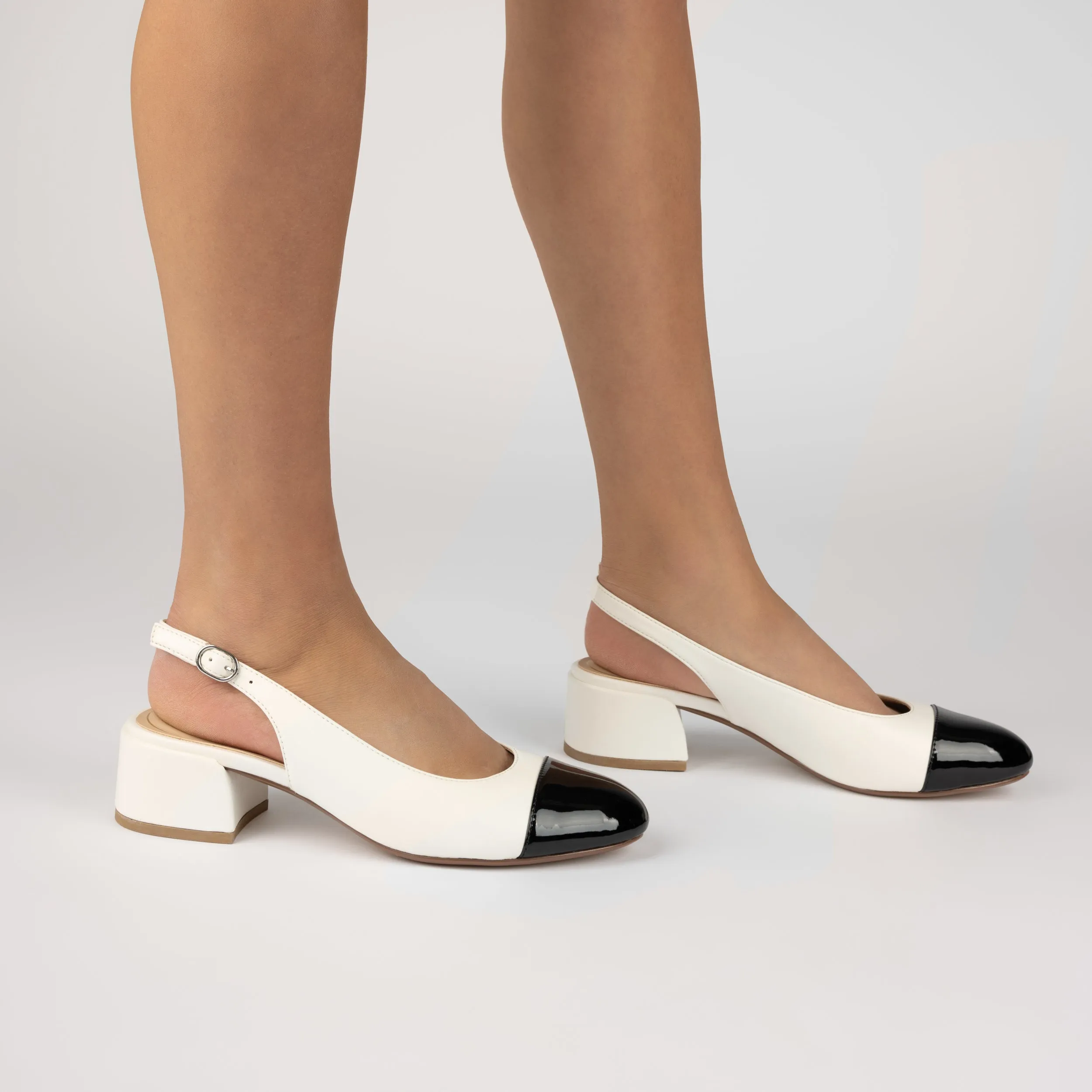 SAMMIE BLOCK HEELS IN WIDE