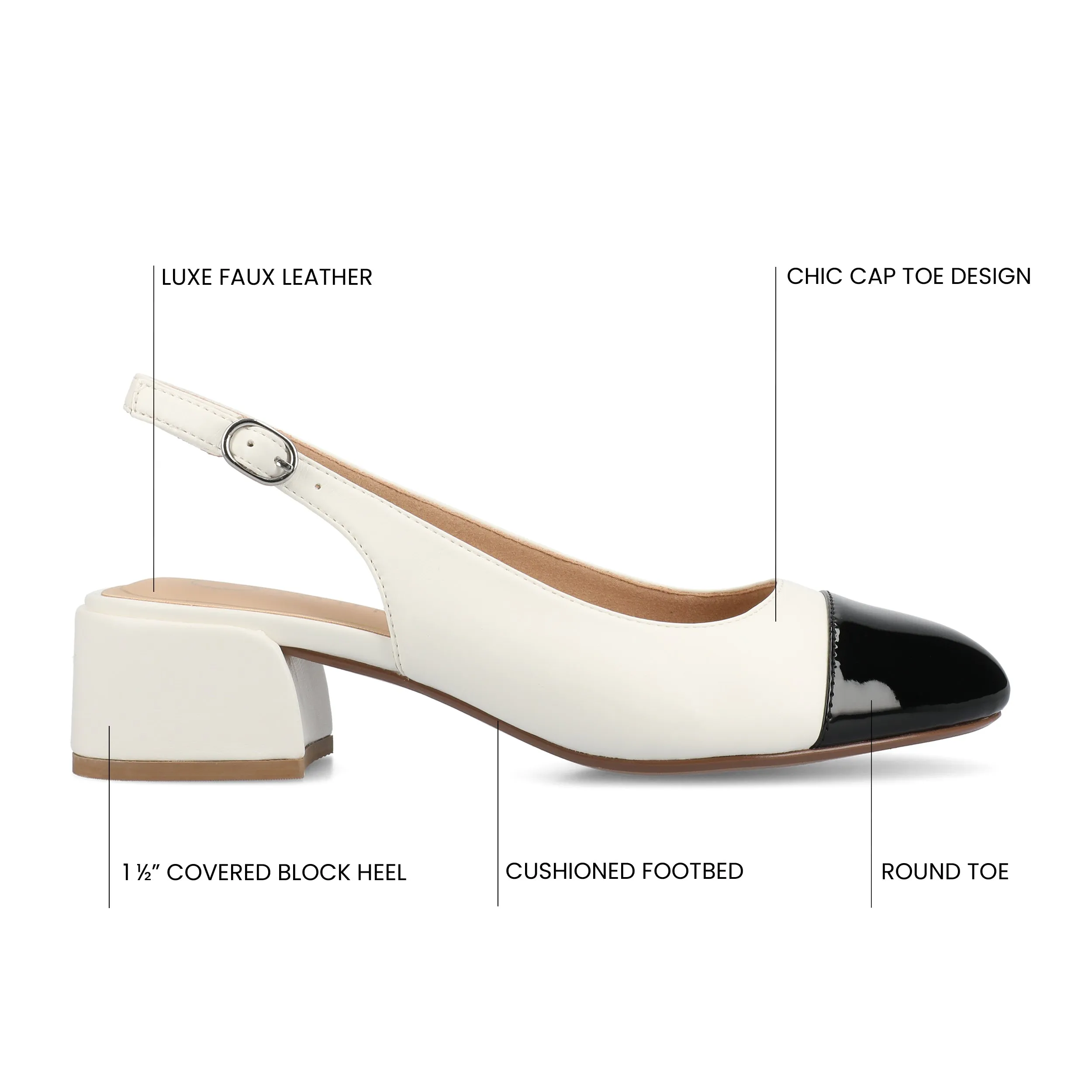 SAMMIE BLOCK HEELS IN WIDE
