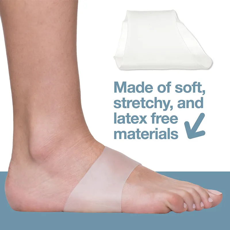 Silicone Gel Sleeves Pad Flat Feet Foot Arch Support
