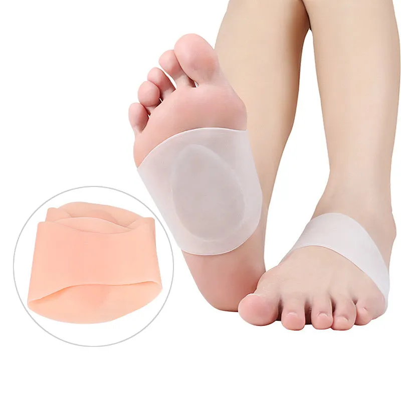 Silicone Gel Sleeves Pad Flat Feet Foot Arch Support