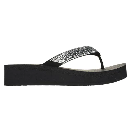 Skechers Toe Post Sandals - 119638 - Black