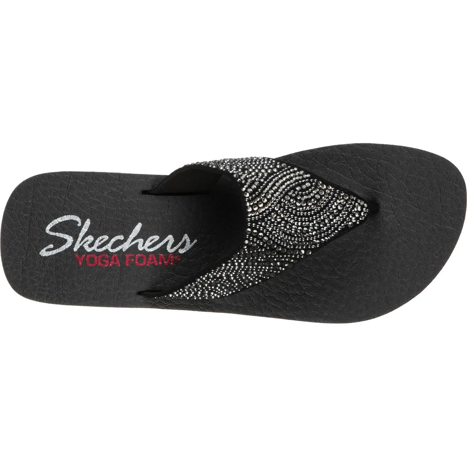 Skechers Vinyasa Stone Candy Slip On Toe Post Sandals