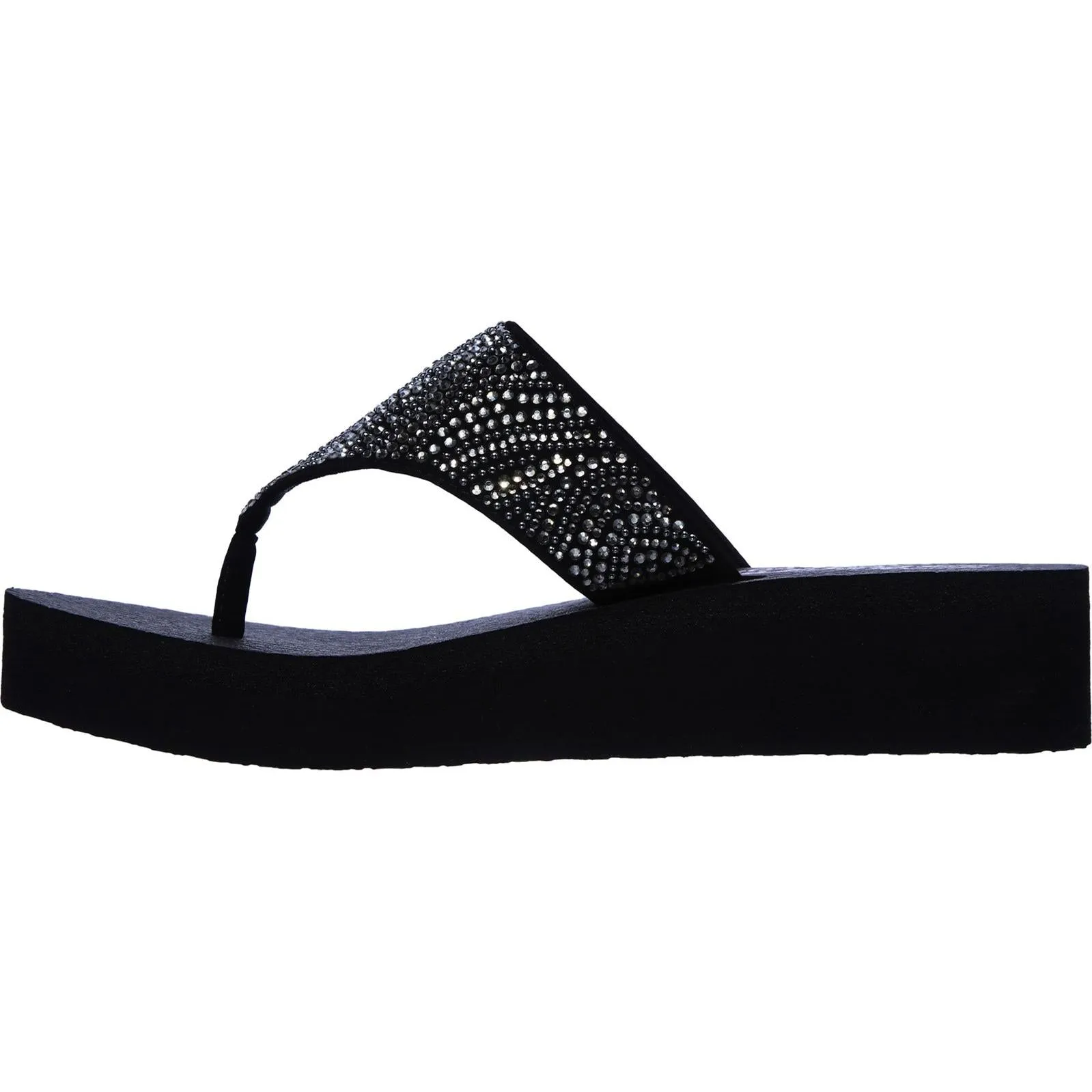 Skechers Vinyasa Stone Candy Slip On Toe Post Sandals