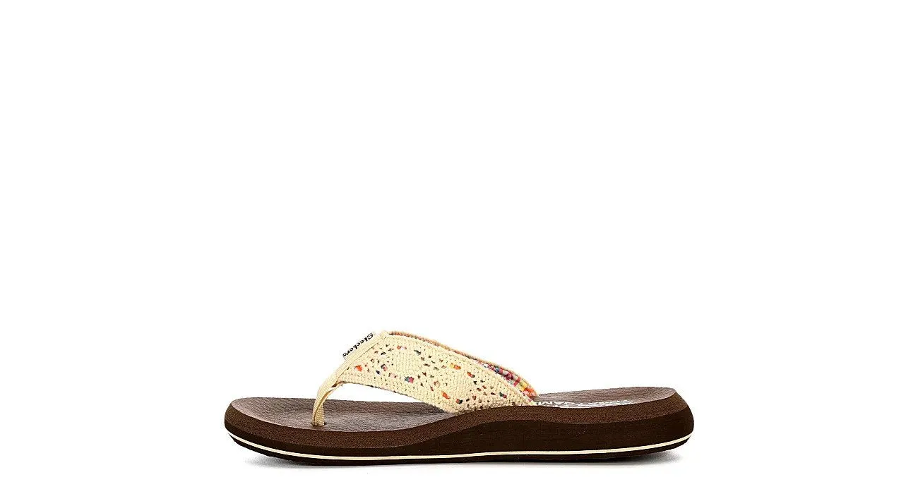 Skechers Womens Asana Flip Flop Sandals