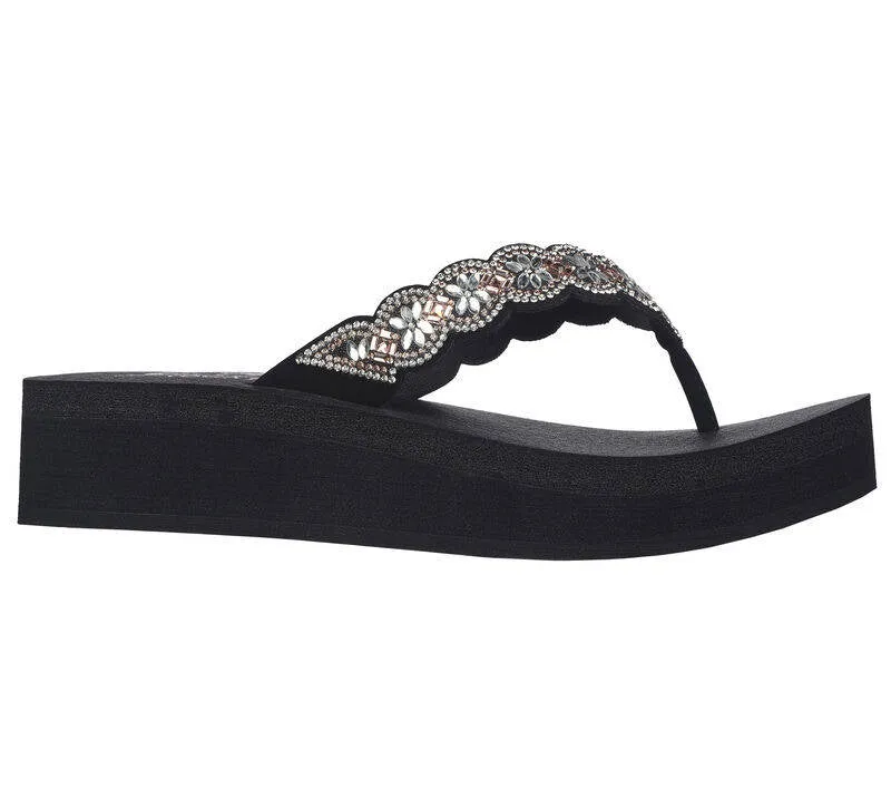 Skechers Womens Vinyasa Happy Spring Black