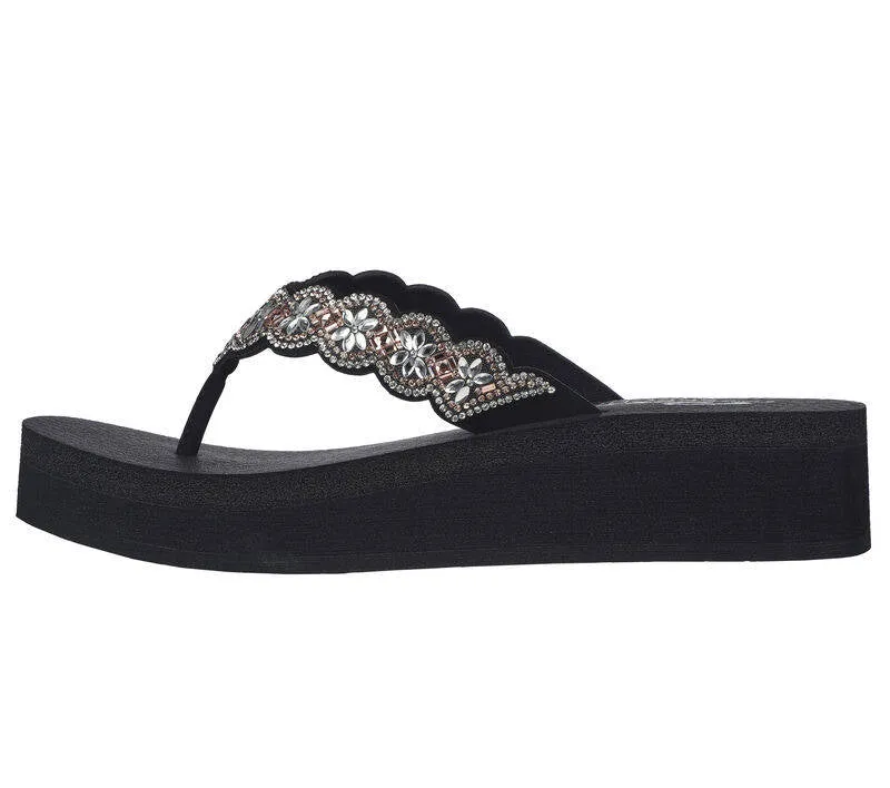 Skechers Womens Vinyasa Happy Spring Black