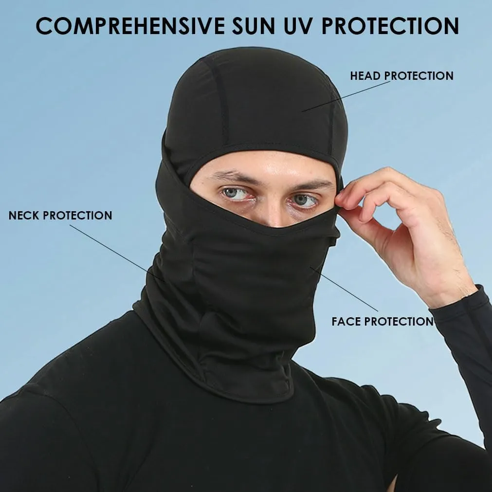 Ski Mask for Men Balaclava Face Mask Women Summer Shiesty Mask Motorcycle Helmet Face Cover Full Head Masks Sun UV Protection