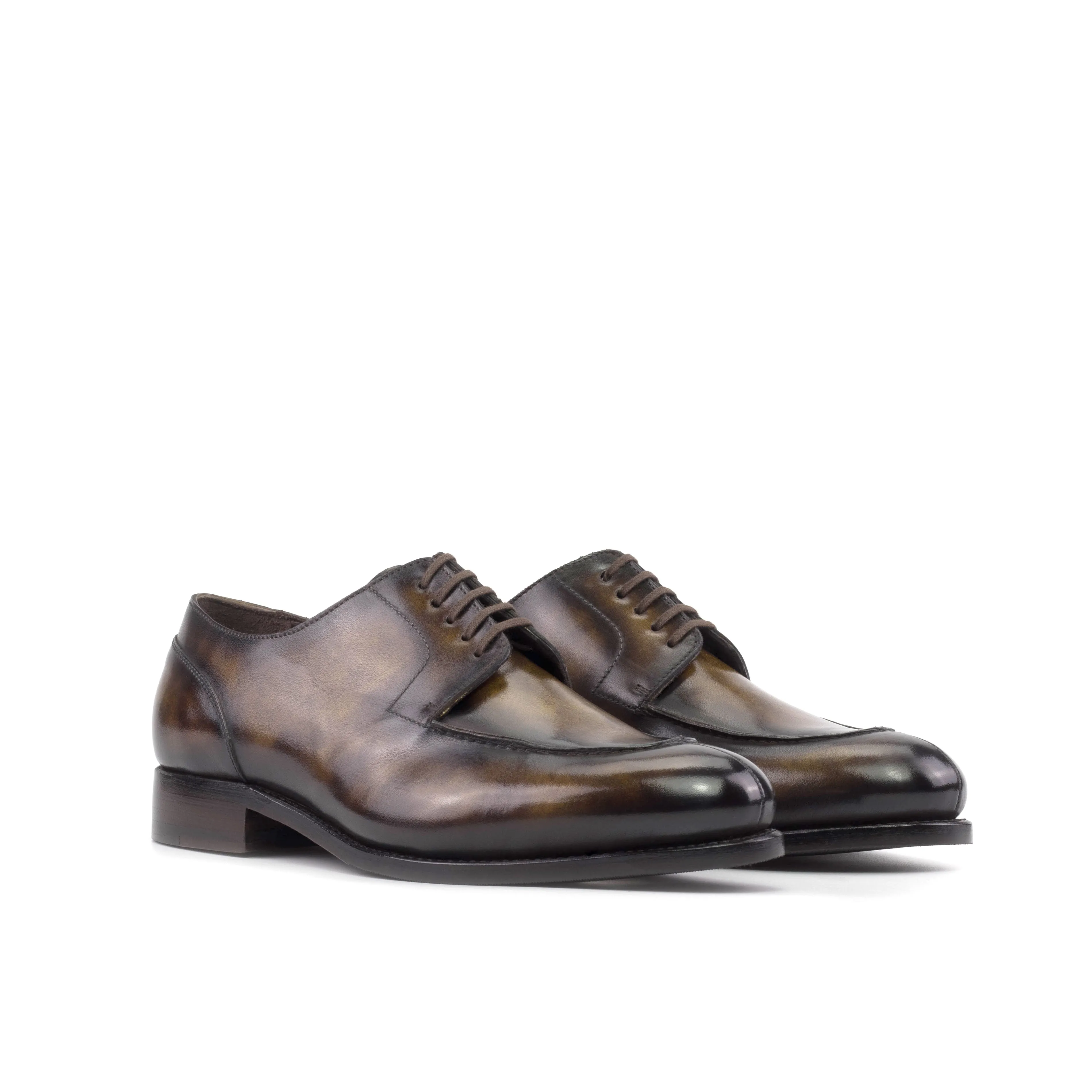 SPLIT TOE DERBY TOBACCO PATINA (TRADITIONAL-Z1)