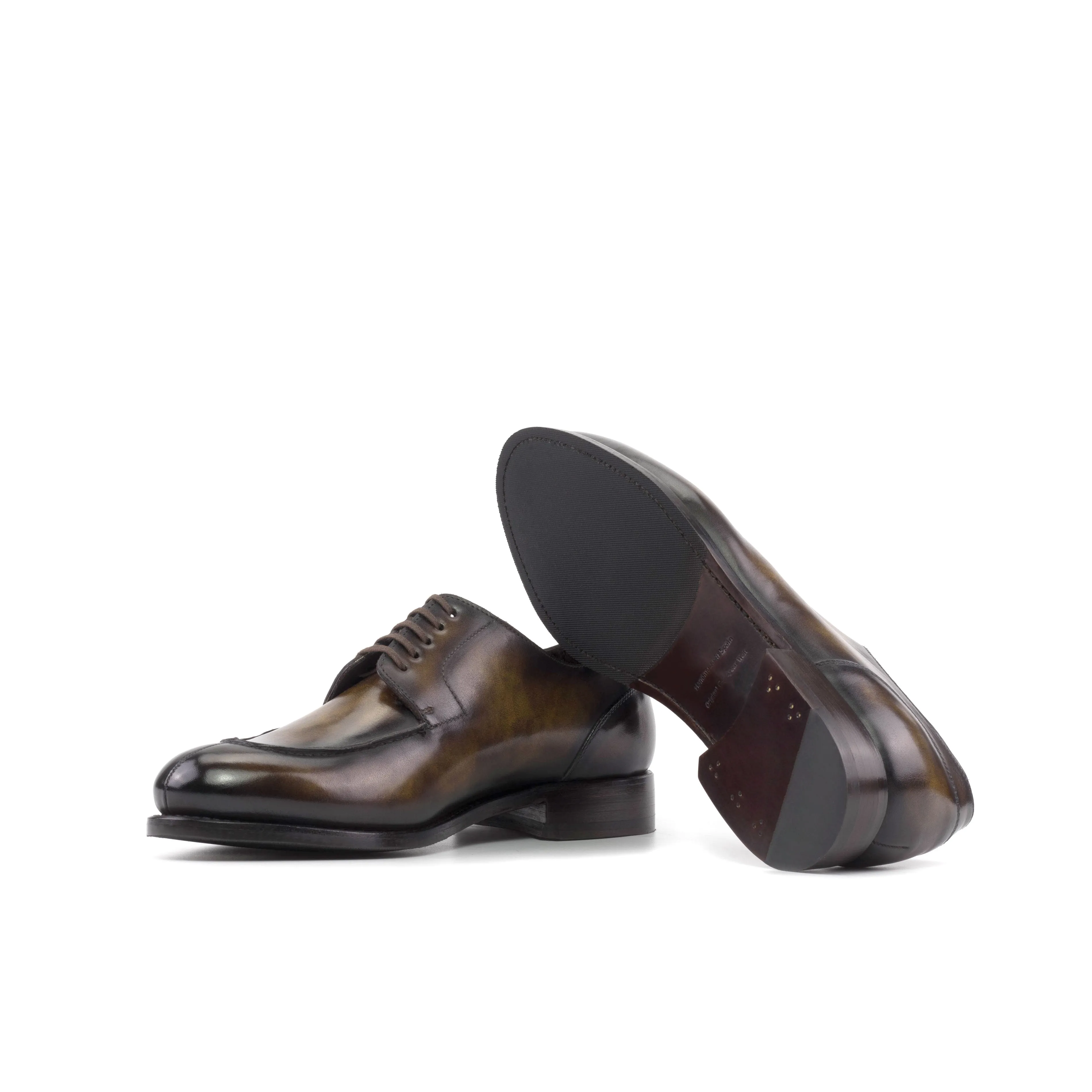 SPLIT TOE DERBY TOBACCO PATINA (TRADITIONAL-Z1)