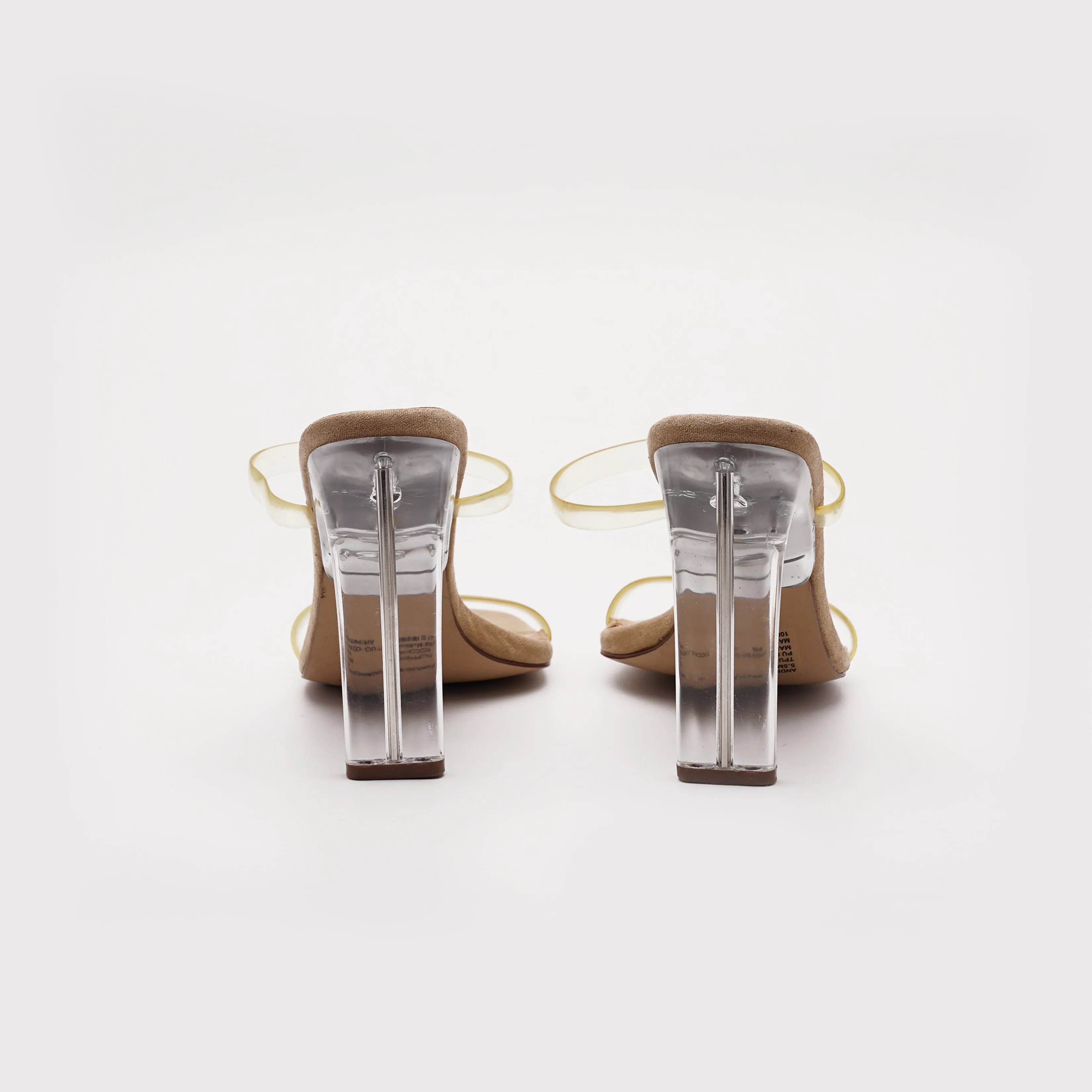 Steve Madden Transparent Ankle Heel