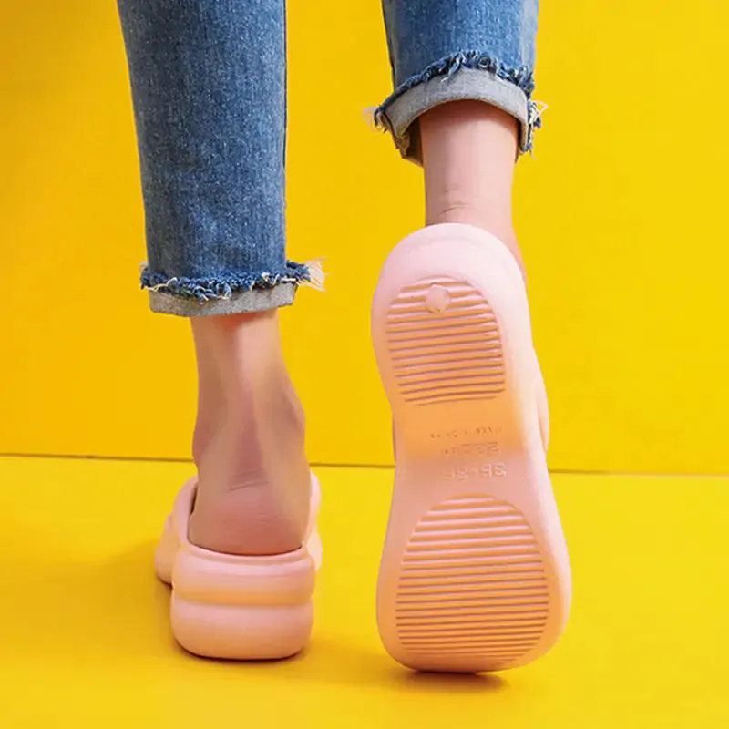 Thong Wedges Heels Sandals
