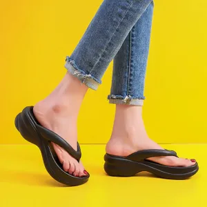 Thong Wedges Heels Sandals
