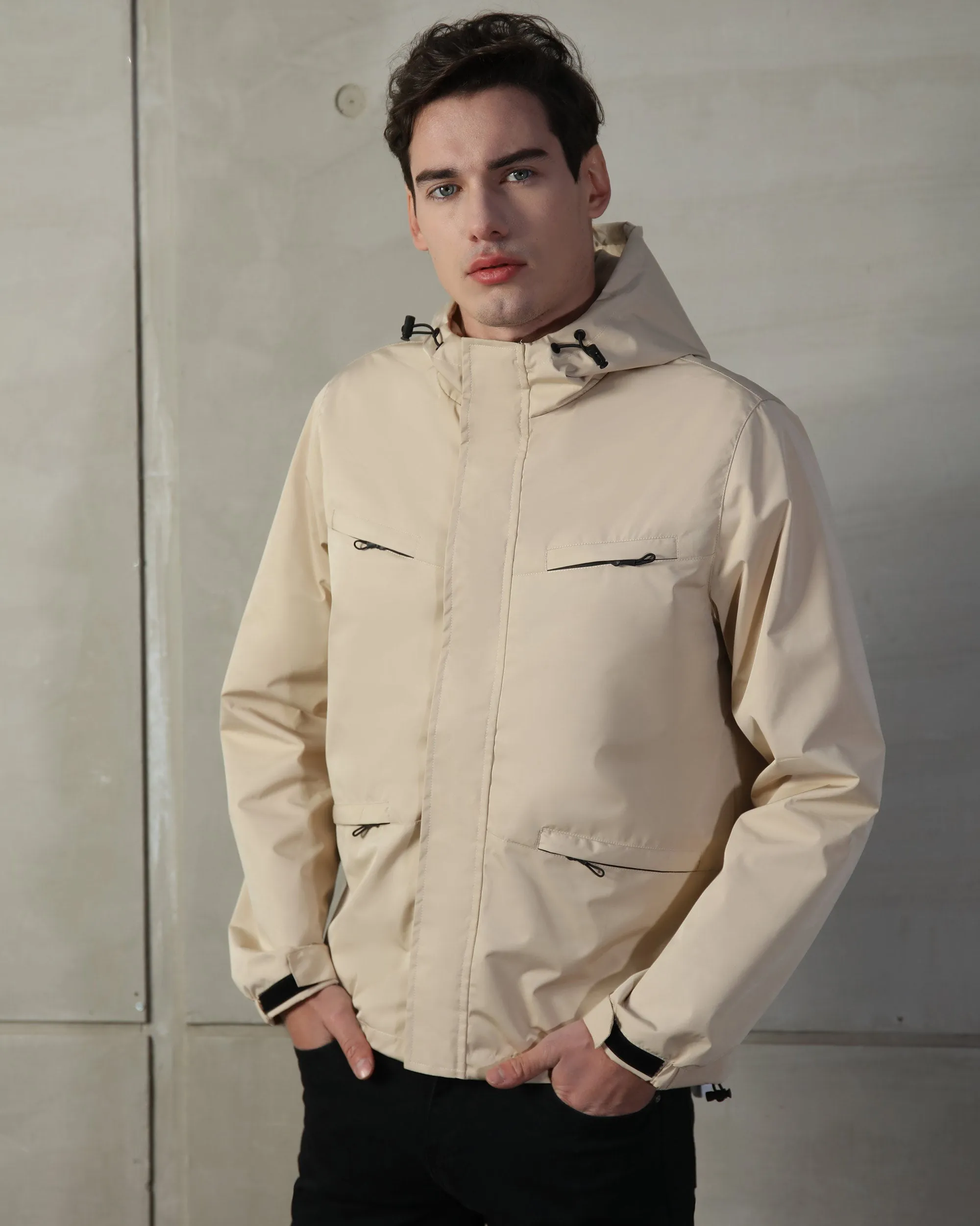 Urban Hooded Windbreaker Jacket-Mexico Local Delivery