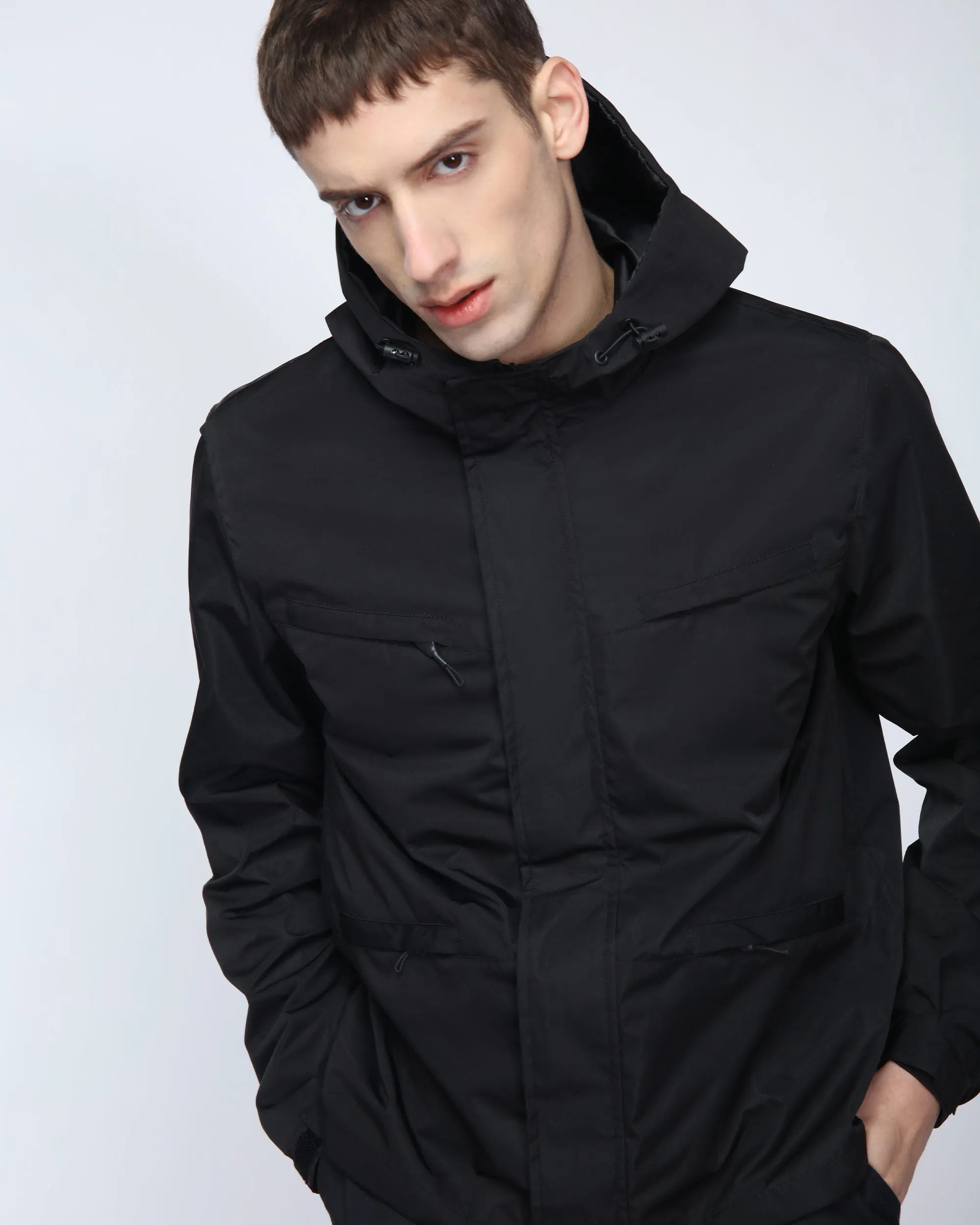 Urban Hooded Windbreaker Jacket-Mexico Local Delivery